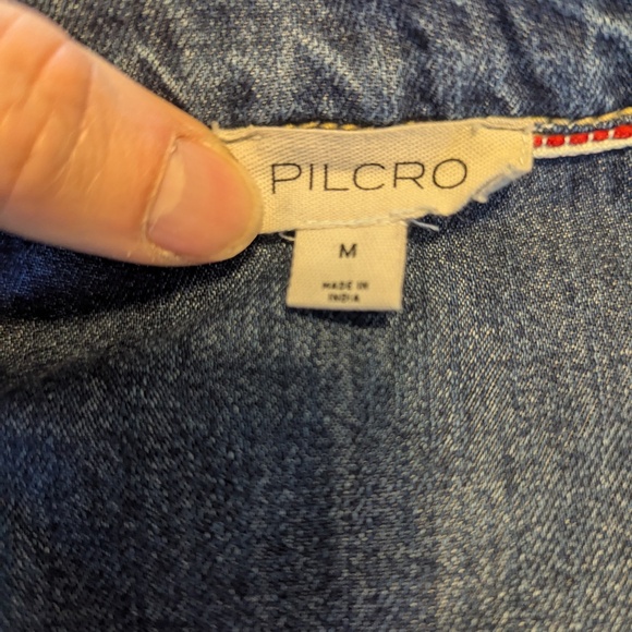 Jean/Denim Shirt or Dress Pilcro M - Picture 12 of 14